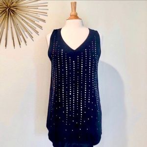 Fifteen Twenty Studded Black Tunic Size M
